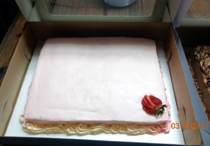 Brooks Strawberry Cake